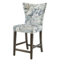 Connie Counterstool Blue Multi Polyester