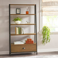 Bookcase Brown Bronze Wood