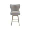 High Wingback Button Tufted Upholstered 27