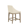 Simon Counter Stool Cream Polyester