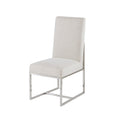 Junn Dining Chair Set Of 2 Natural Polyester