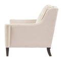 Windsor Lounge Beige Solid Wood