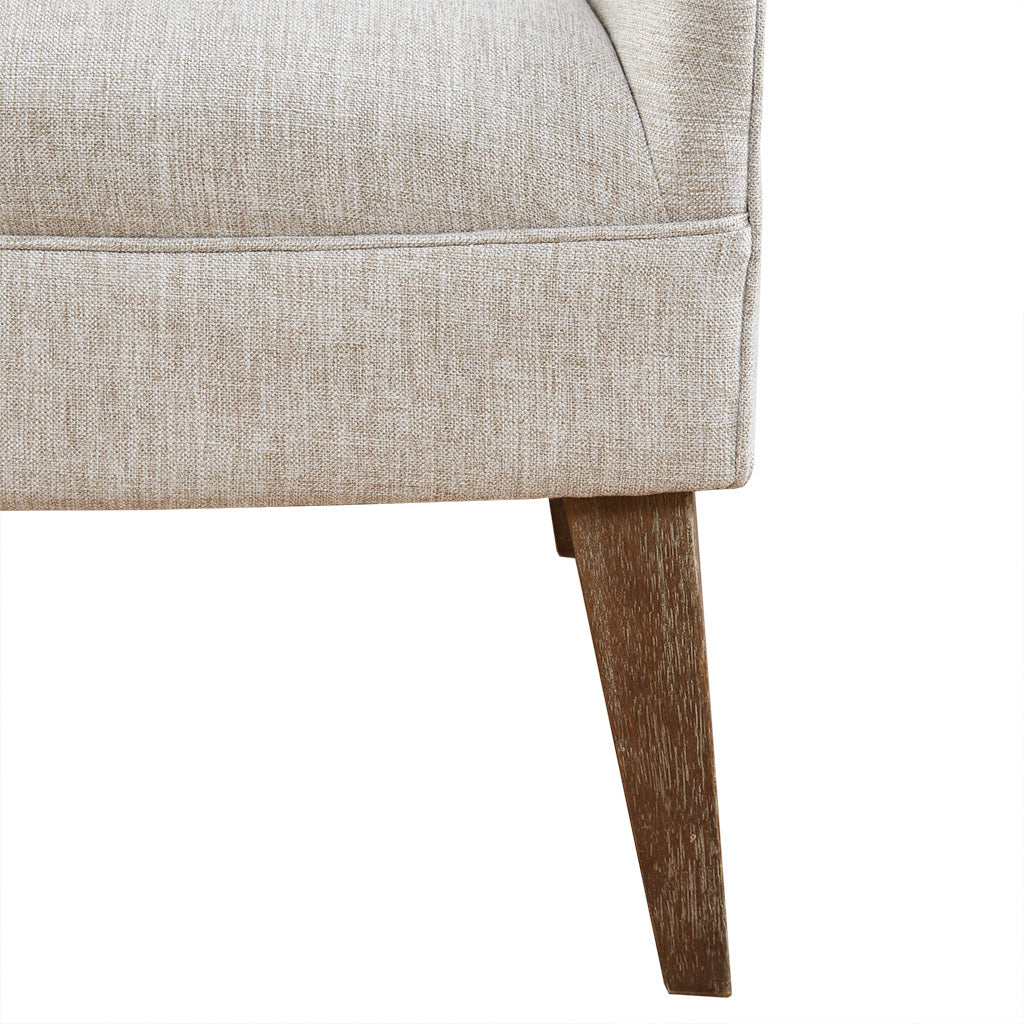 Accent Chair cream-polyester