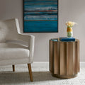 Valentina Accent Table Bronze Wood