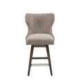 Only Supportbuyer Hancock Swivel Counter Stool Camel Solid Wood