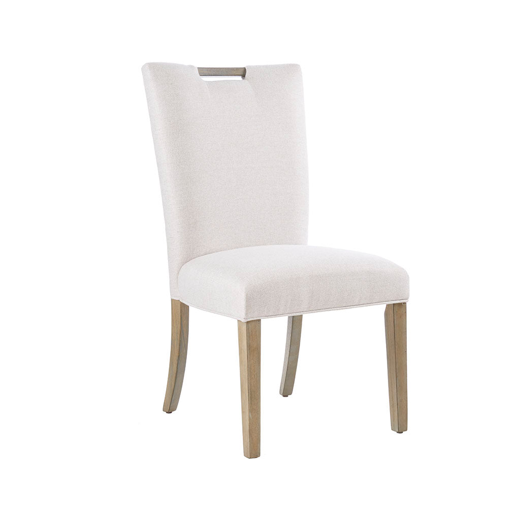 Braiden Dining Chair Set Of 2 Natural Polyester