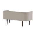 Farrah Accent Bench Cream Polyester