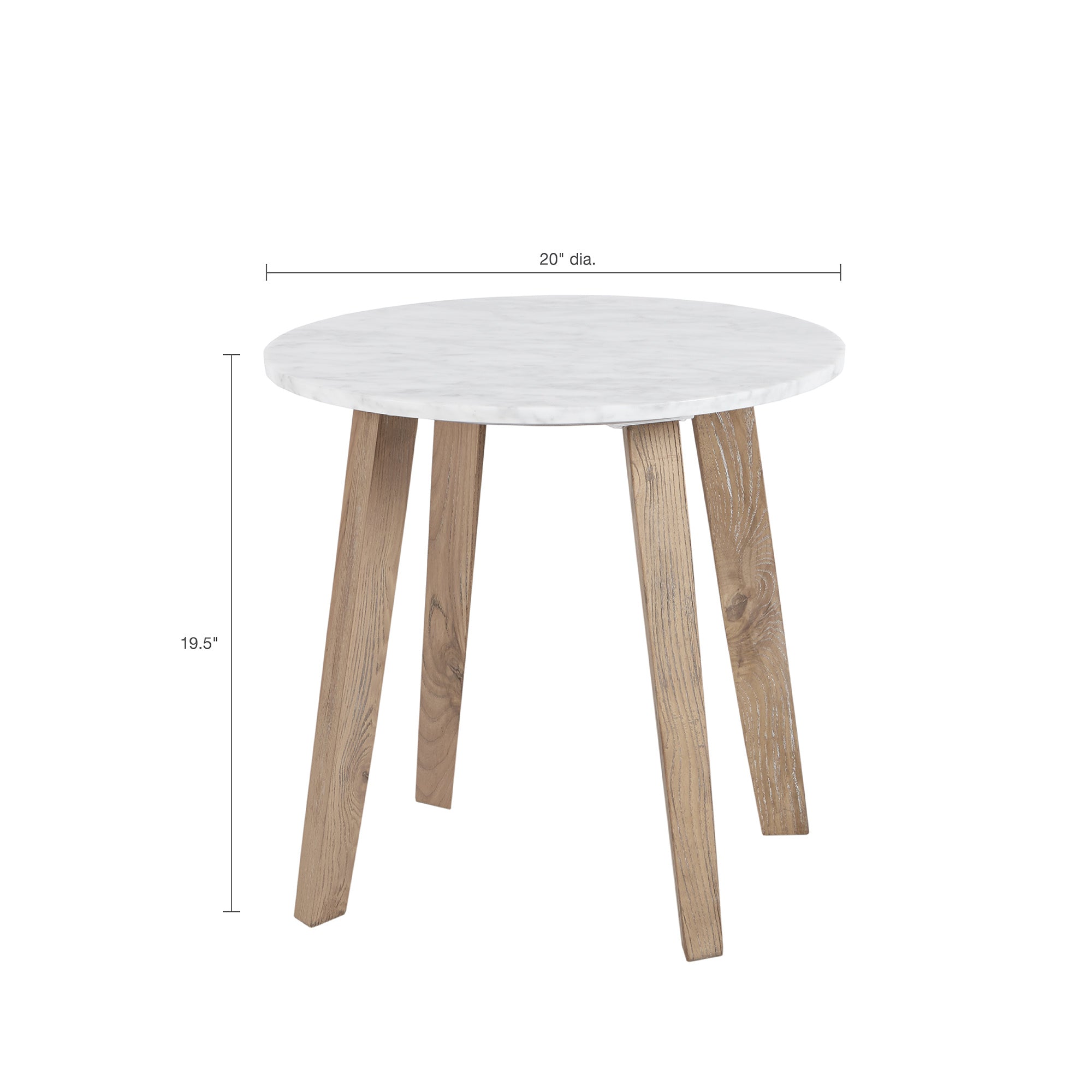 Milo End Table With 4 Legs