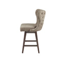 Only Supportbuyer Hancock Swivel Counter Stool Camel Solid Wood