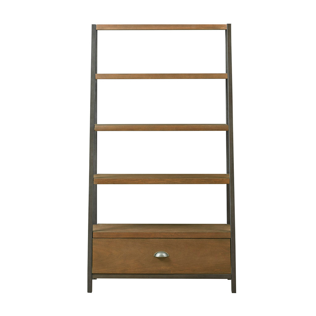 Bookcase Brown Bronze Wood