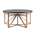 Only Supportbuyer Madison Coffee Table Bronze Solid Wood