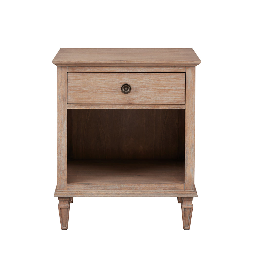 Only Supportbuyer Victoria Nightstand Natural Solid Wood