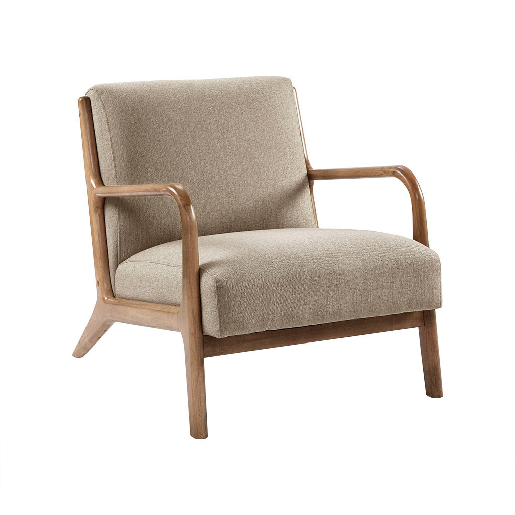 Lounge Chair taupe-polyester
