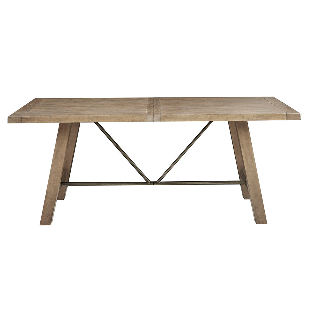 Sonoma Dining Table Natural Wood Solid Wood