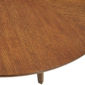 Clark Round Dining Pub Table Walnut Solid Wood