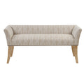 Accent Bench Taupe Multi Polyester