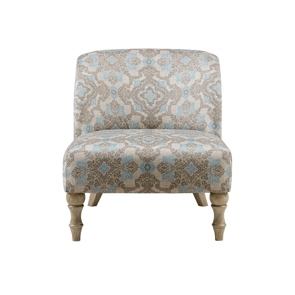 Accent Chair Multicolor Polyester