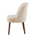 Bexley Rounded Back Dining Chair Natural Polyester