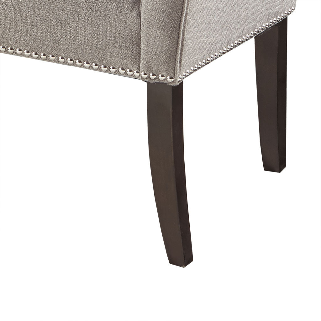 Accent Bench Grey Polyester