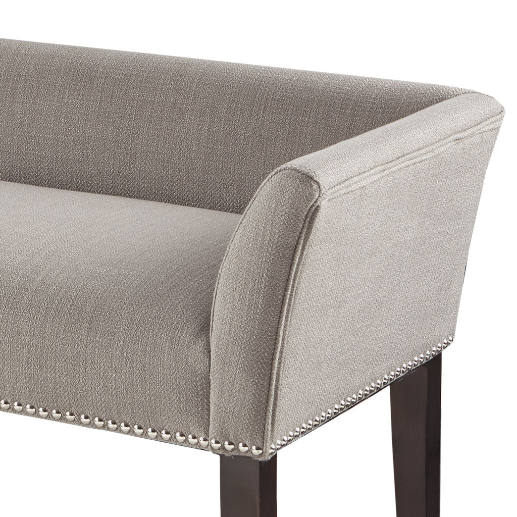 Accent Bench Grey Polyester