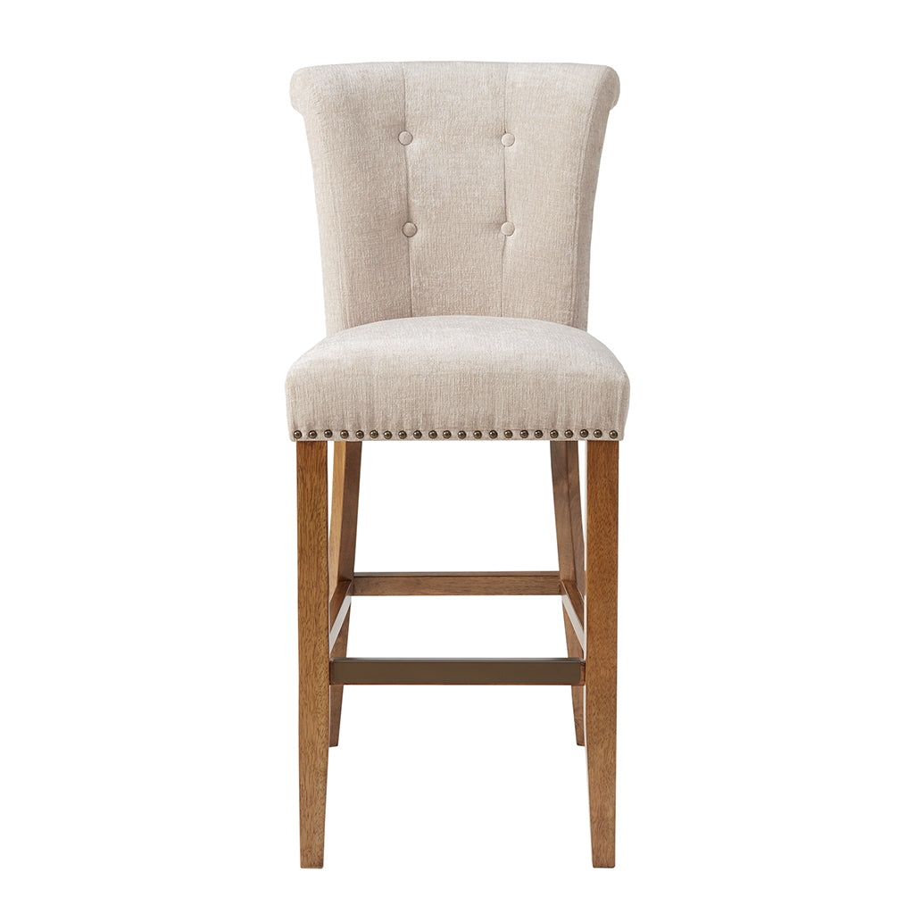 Colfax 30" Bar Stool Cream Polyester