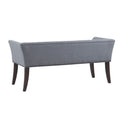 Accent Bench Slate Blue Polyester