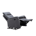 Hot Selling For 10 Yearspower Recliner Chair With Usb Charge Portrecliner Single Chair For Living Roombed Room Grey Foam Fabric