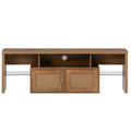 Tv Stand,Two doors of Tv cabinet,Adjustable 2