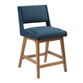 Counter Stool Navy Polyester