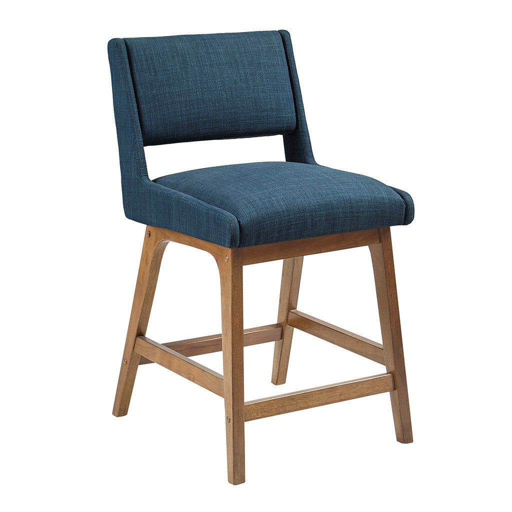 Counter Stool Navy Polyester