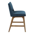 Counter Stool Navy Polyester