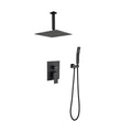 Ceiling Mounted Shower System Combo Set With Handheld And 16
