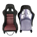 Racing Seat Black Fiberglass