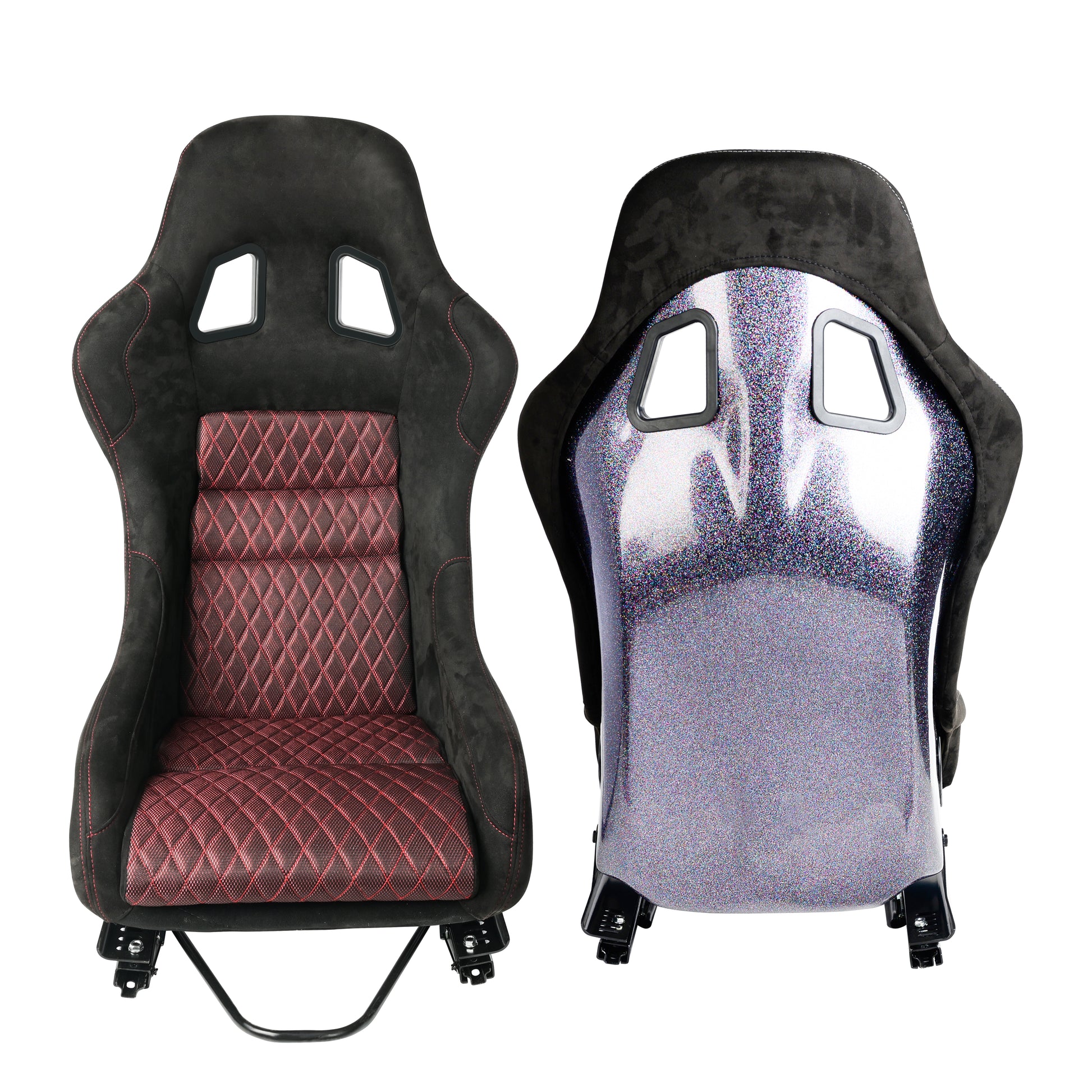 Racing Seat Black Fiberglass