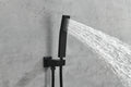 Ceiling Mounted Shower System Combo Set With Handheld And 16