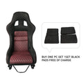 Racing Seat Black Fiberglass