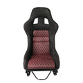 Racing Seat Black Fiberglass