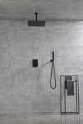 Ceiling Mounted Shower System Combo Set With Handheld And 16