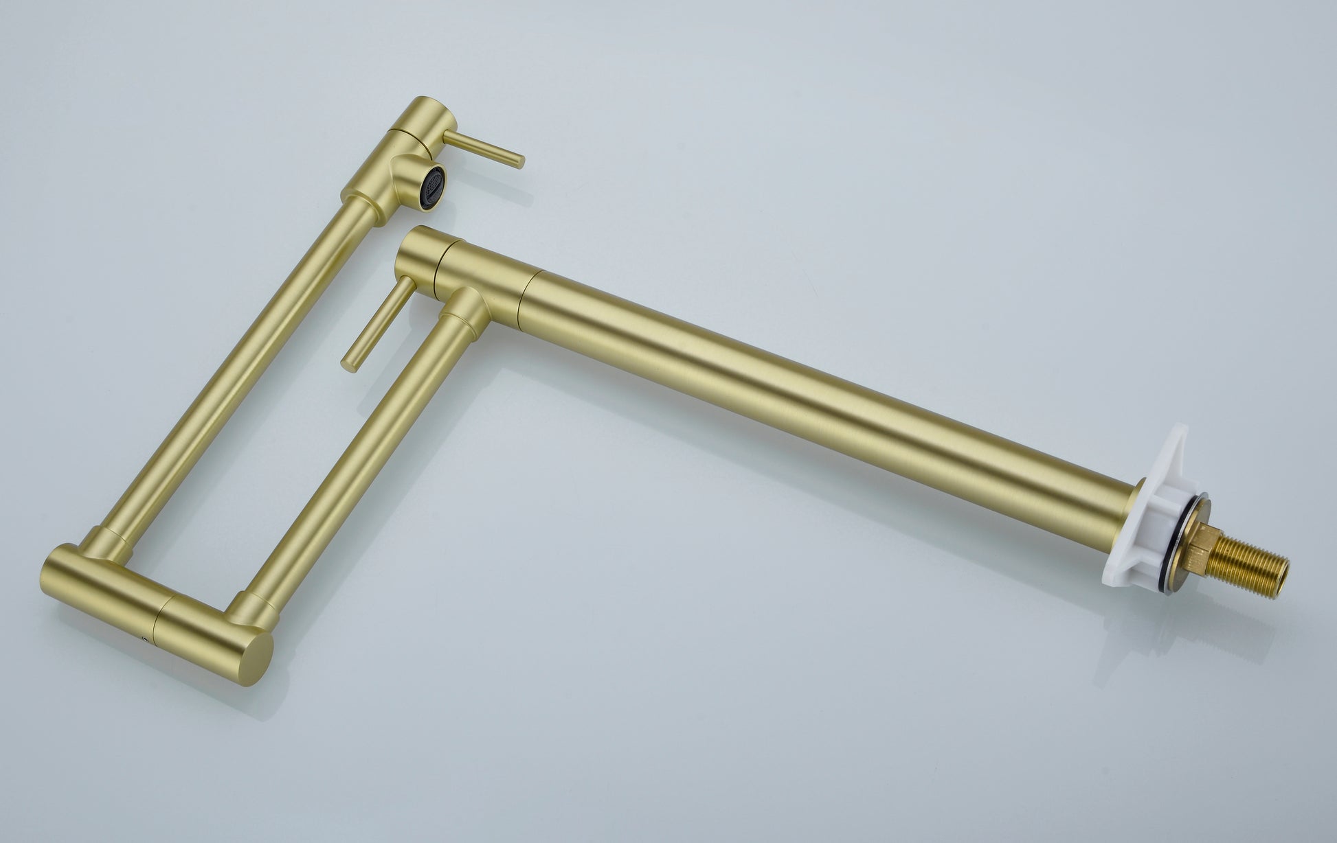 Pot Filler Faucet With Extension Shank Gold Brass