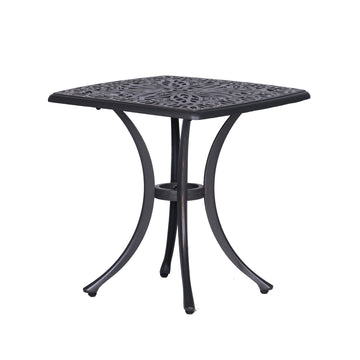 End Table - Gunmetal Aluminum