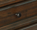 Classic Bedroom Brown Finish 1Pc Chest Of Drawers Mango Veneer Wood Transitional Furniture Brown Bedroom Classic,Transitional Wood