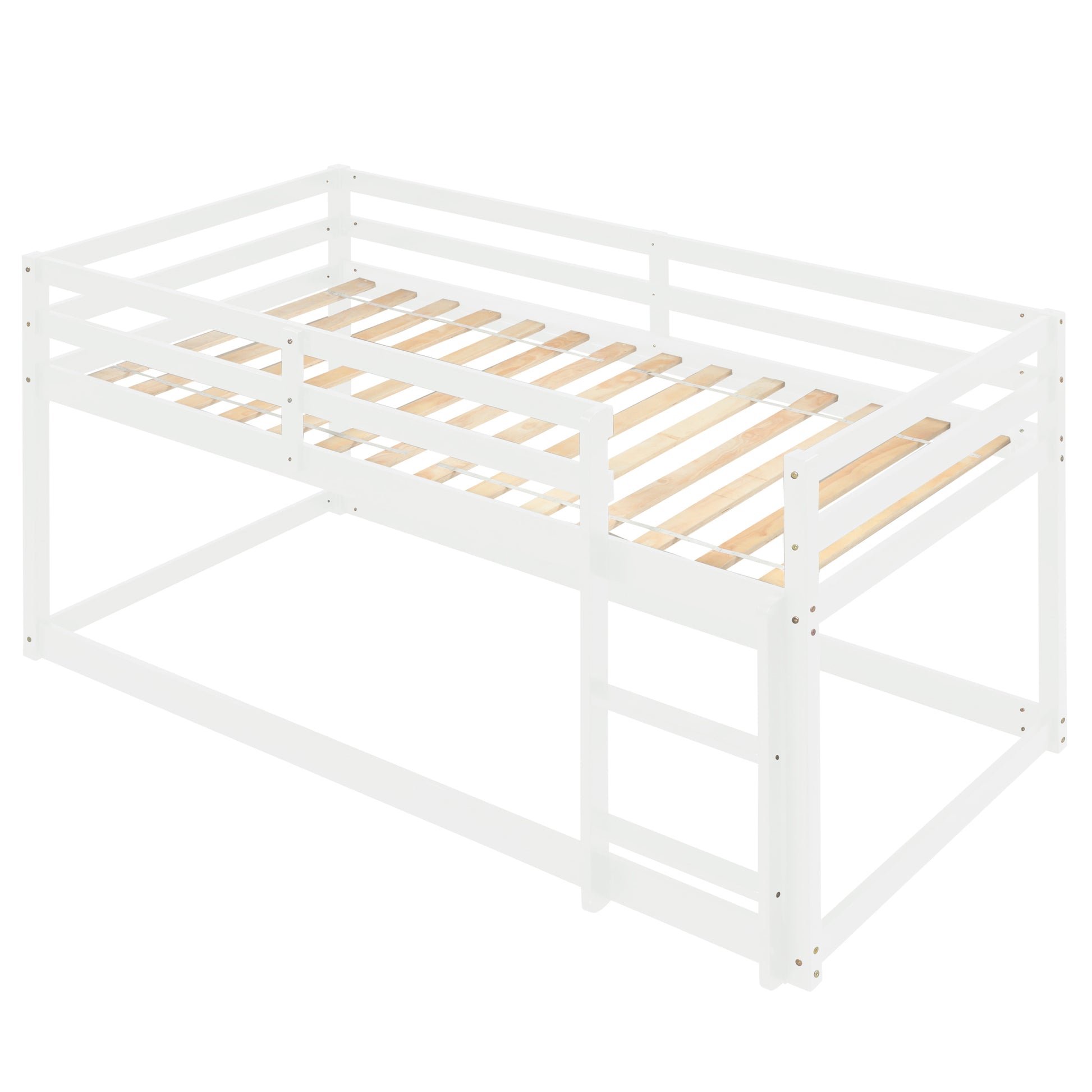 Loft Twin Bedwhite Sku:W504P179438 Twin White Pine