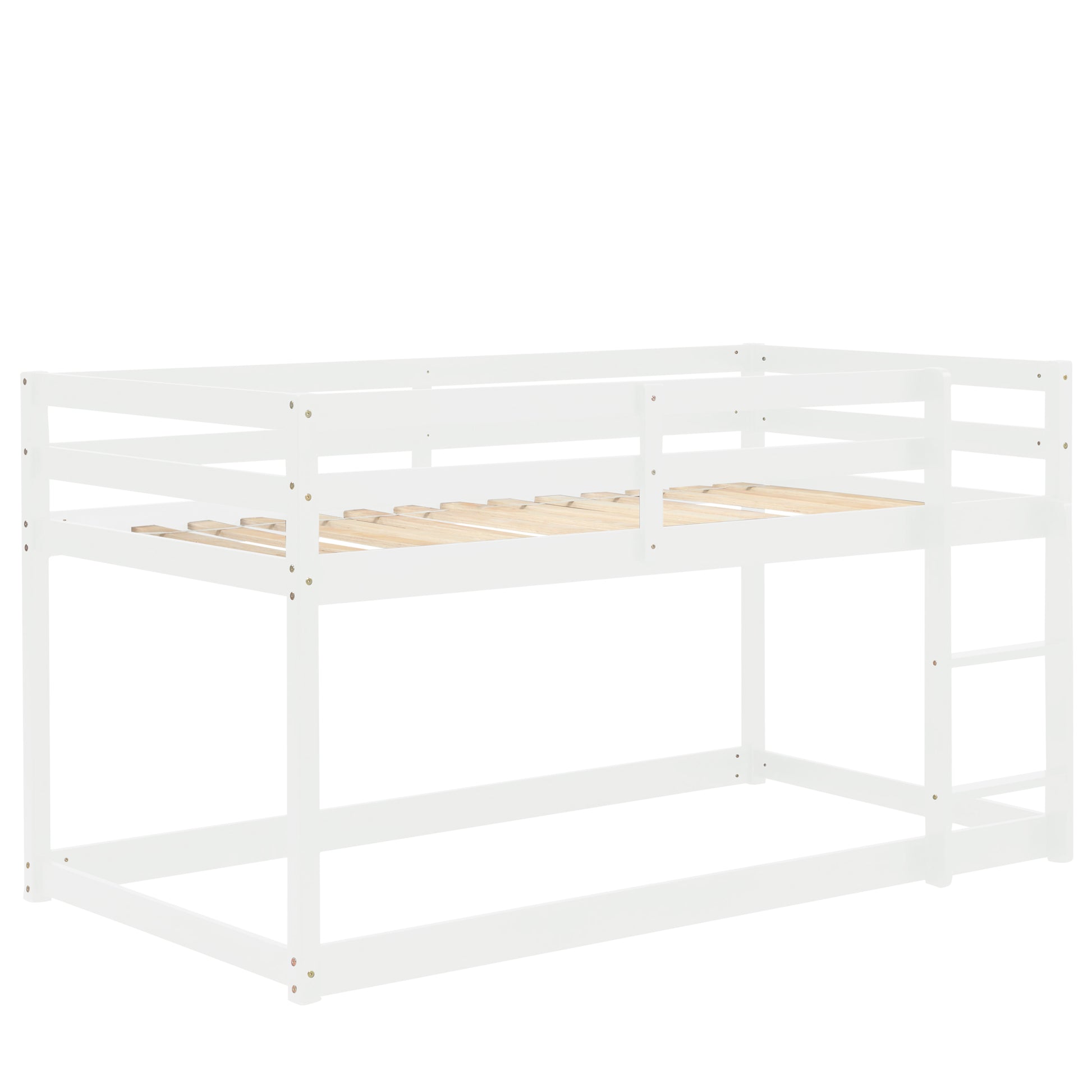 Loft Twin Bedwhite Sku:W504P179438 Twin White Pine