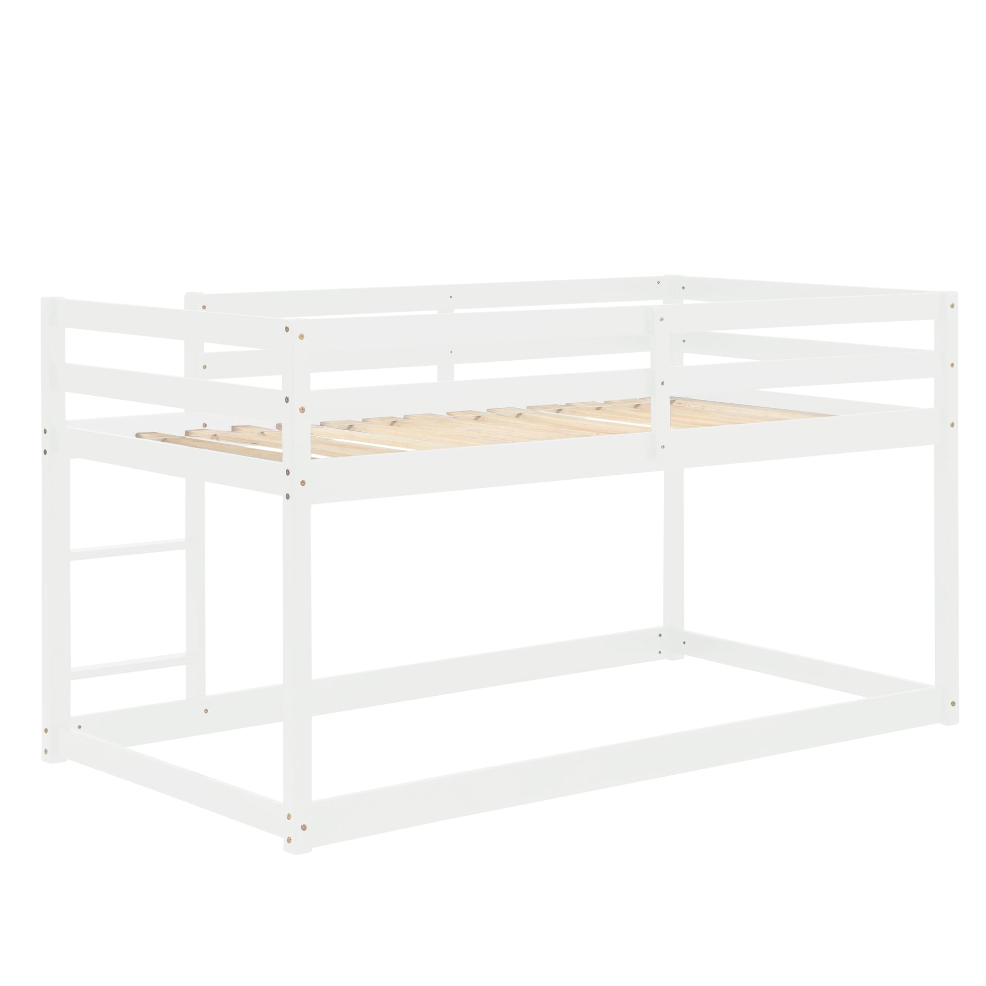 Loft Twin Bedwhite Sku:W504P179438 Twin White Pine