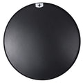 Black 32 IN Metal Round mirror black-classic-modern-mdf+glass-aluminium
