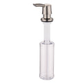 Kitchen Soap Dispenser Brushed Nickel Abs