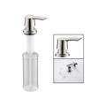 Kitchen Soap Dispenser Brushed Nickel Abs