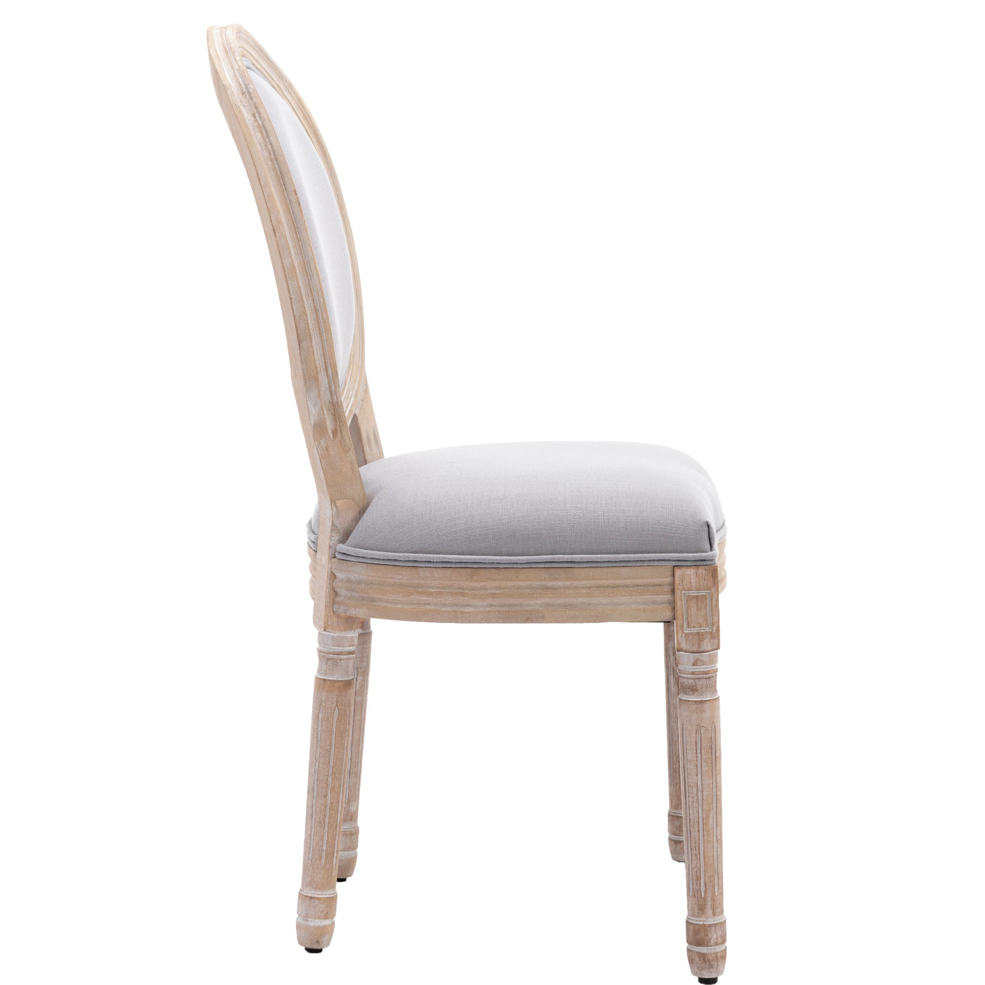 Hengming Upholstered Fabrice French Dining Chair