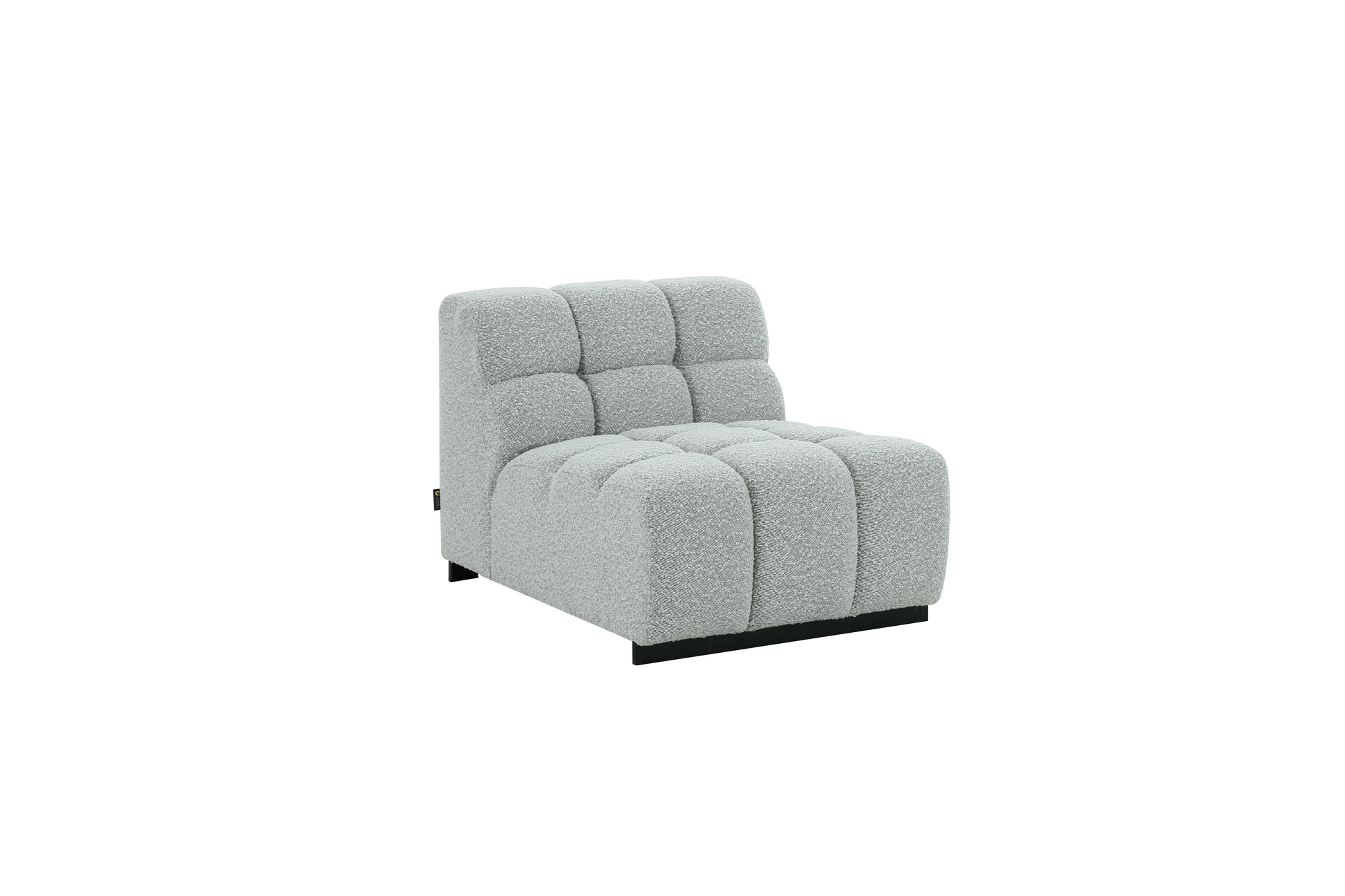 Modern Modular Sectional Sofa Set, Self Customization Design Sofa, Living Room Couch Set Grey Polyester