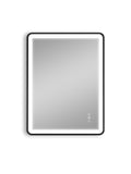 24X32 Black Metal Framed Bathroom Mirror For Wall